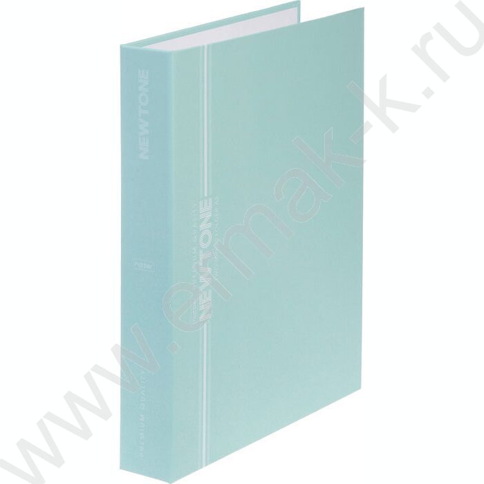 Тетрадь  80л А5 клетка/кольца /ламинация Soft-touch/  "NEWtone PASTEL Зеленый нефрит" NEW | Фото 1