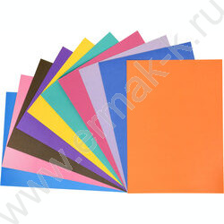 Картон цв. Двухсторонний мелов. А4  20л/10л немел. и 10л мел. Каляка Малякв NEW | Фото 4