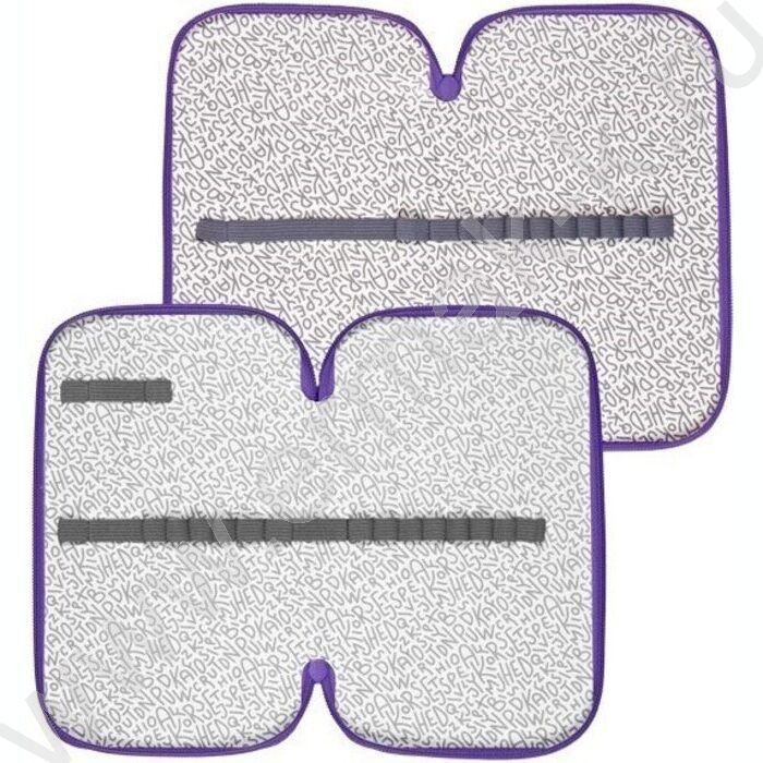 Пенал б/наполн. 2молнии  205x108мм "Friends Fore", картон с покрытием из фольги с конгрев. тисне | Фото 3