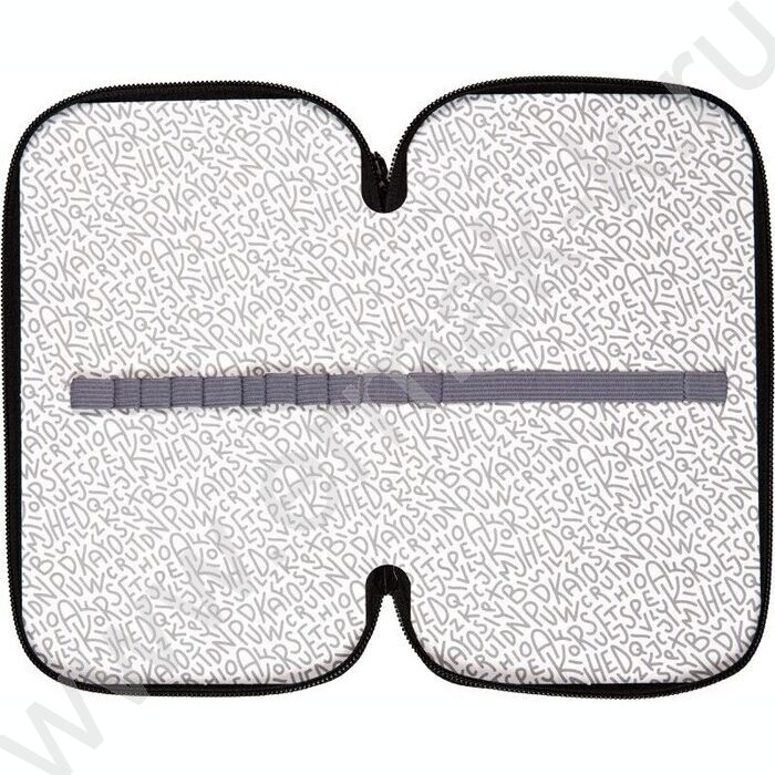 Пенал б/наполн. 2молнии  205x108мм "Ballet", картон с покрытием из фольги с конгрев. тиснением | Фото 2