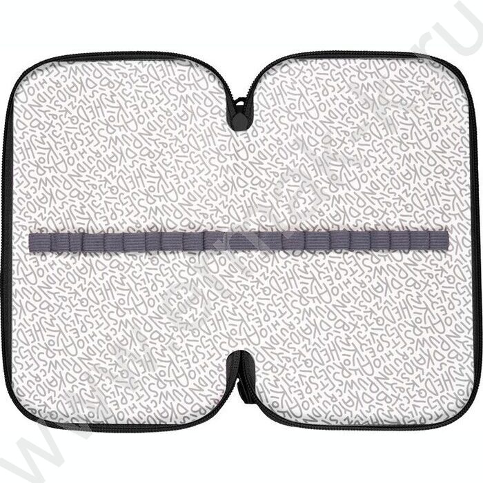 Пенал б/наполн. 3молнии 205x108мм "Ballet", картон с покрытием из фольги с конгрев. тиснением | Фото 2