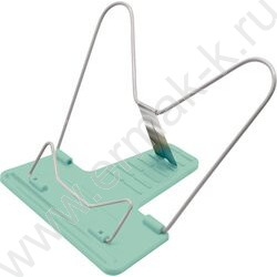 Подставка д/книг метал. с держателем для ручки с металлическим лепестком /нежный МИКС NEW | Фото 1