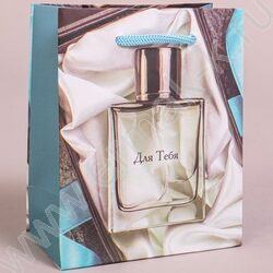 Пакет подарочный бумажный 12*15см Мужской микс NEW | Фото 5