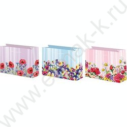 Пакет подарочный бумажный 23*18см Женский микс NEW | Фото 1