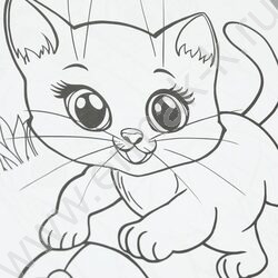 Раскраска А4 Друзья озорного котёнка NEW | Фото 6