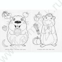 Раскраска А4 Десерты для пушистых NEW | Фото 4