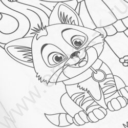 Раскраска А5 Подружки и зверушки NEW | Фото 6