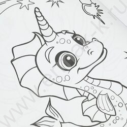 Раскраска А4 Подводные чудеса NEW | Фото 6