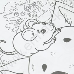 Раскраска А4 Милые котята NEW | Фото 6