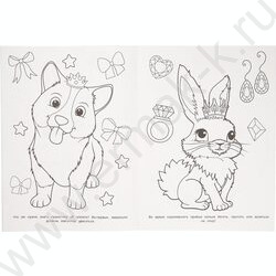 Раскраска А4 Любопытные питомцы NEW | Фото 4