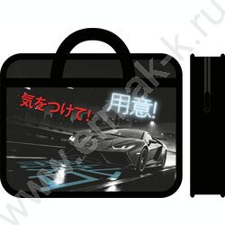 Папка д/тетрадей А4 пластик с ручками, широкая Неуловимый NEW | Фото 1