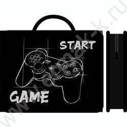 Папка д/тетрадей А4 пластик с ручками Start game NEW | Фото 1