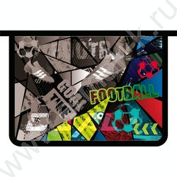 Папка д/тетрадей А4 пластик молния сверху Goal time NEW | Фото 1