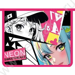 Папка д/тетрадей А5 пластик молния сверху Аниме взгляд NEW | Фото 1