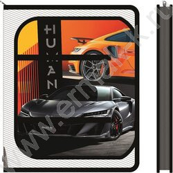 Папка д/труда А4 пластик молния вокруг Sport car NEW | Фото 1