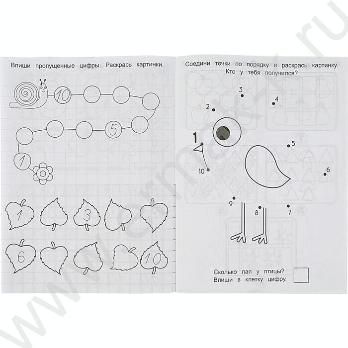 Пропись А5 Прописи для детского сада.Пишем цифры правильно.5-6 лет | Фото 3