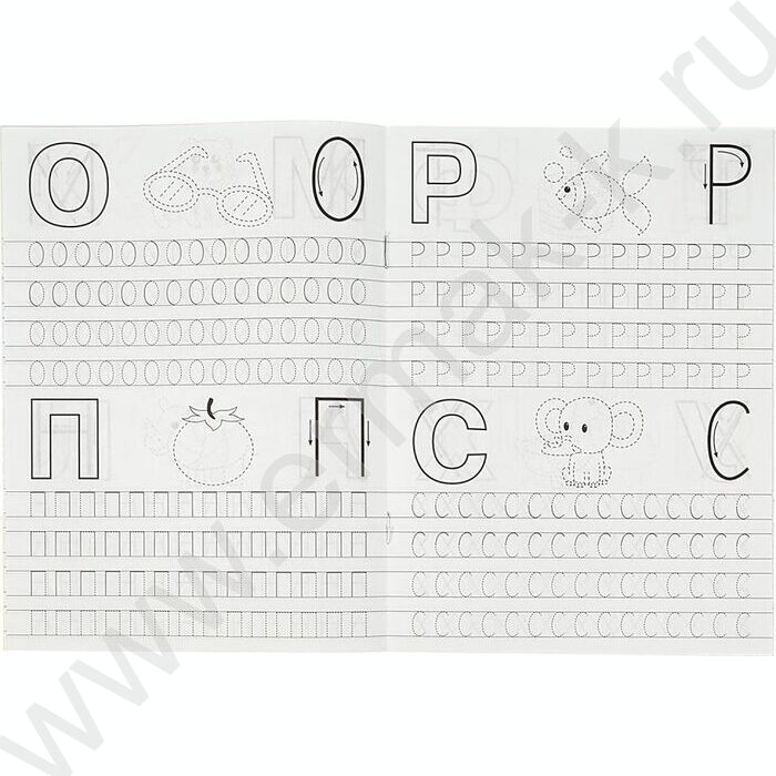 Пропись А5 Прописи для детского сада.Пишем буквы правильно.5-6 лет | Фото 3