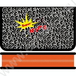 Пенал б/наполн. 1молния 190*115мм Nice /большой NEW | Фото 1