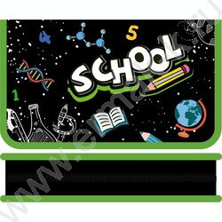 Пенал б/наполн. 1молния 190*115мм SOFT Школьный мир NEW | Фото 1