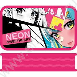 Пенал б/наполн. 2молнии 190*105мм SOFT Аниме взгляд /тканевый торец NEW | Фото 1