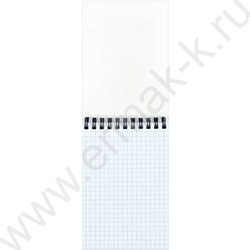 Блокнот  80л А6 спираль "Корги отдыхает" клетка/сплошной глянц.УФ-лак NEW | Фото 3