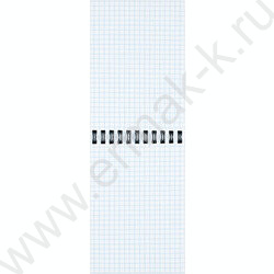 Блокнот  80л А6 спираль "Корги отдыхает" клетка/сплошной глянц.УФ-лак NEW | Фото 4