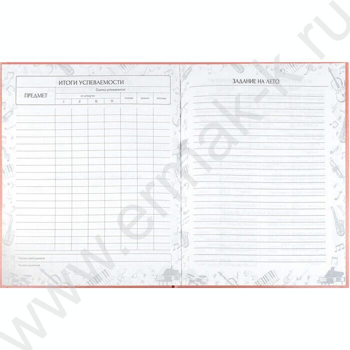 Дневник учащегося муз. школы /тв.обл. "Котёнок меломан"/фольга,глянец/ | Фото 6