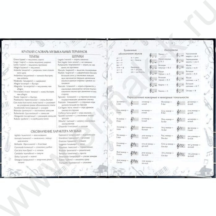 Дневник учащегося муз. школы /тв.обл. "Объёмные ноты"/фольга,глянец/ | Фото 3