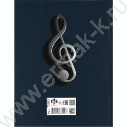 Дневник учащегося муз. школы /тв.обл. "Объёмные ноты"/фольга,глянец/ NEW | Фото 9