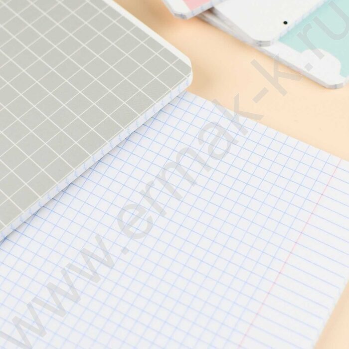 Тетрадь  48л клетка "Милые зверушки" /мат.лам/ ассорти | Фото 8