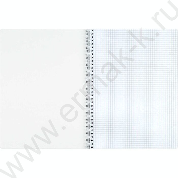 Тетрадь  96л А4 клетка/спираль "Цветочный паттерн" /мат.лам./ | Фото 4