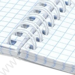 Тетрадь  96л А4 клетка/спираль "Цветочный паттерн" /мат.лам./ NEW | Фото 5