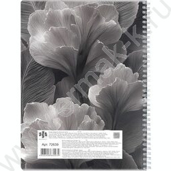 Тетрадь  96л А4 клетка/спираль "Лепестки" /мат.лам./ NEW | Фото 5