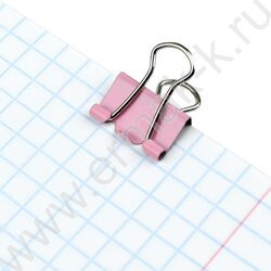 Зажим набор - 25шт "Чёрный котик" чёрный/ ПВХ-блистер на подложке NEW | Фото 3