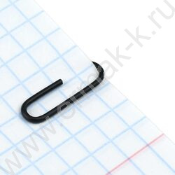 Скрепки 28мм /100шт черные "Чёрный котик" NEW | Фото 3