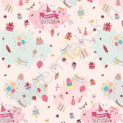 Бумага упаковочная 70*100см Праздничная коллекция 1л ассорти NEW | Фото 3