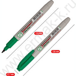 Маркер перм. /зеленый/ 1мм круг "Multi Marker Super Slim" | Фото 4