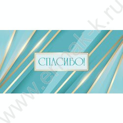 Конверт д/денег  85*165мм "Спасибо" NEW | Фото 1