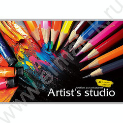 Альбом д/рисования 40л "Яркое творчество" ассорти NEW | Фото 2