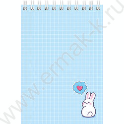 Блокнот  40л А6 спираль "Милые животные-9" ассорти NEW | Фото 2