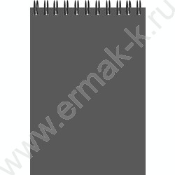 Блокнот  40л А6 спираль "Оттенки серого" ассорти NEW | Фото 3