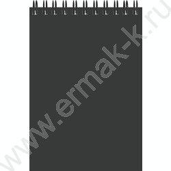 Блокнот  40л А6 спираль "Оттенки серого" ассорти NEW | Фото 4