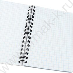Зап. книжка  80л А6 спираль "Серая обложка" NEW | Фото 4