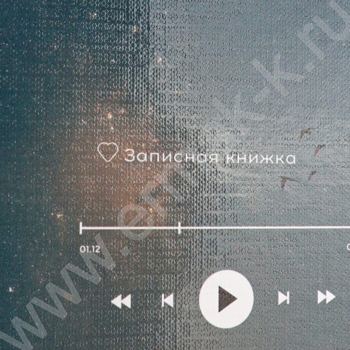 Зап. книжка  80л А5 тв.обл. "Природа и музыка-1" /глянец/лен/ | Фото 5