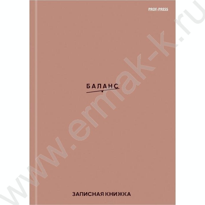 Зап. книжка  48л А6 тв.обл. "Баланс" /глянец/лен/ | Фото 2
