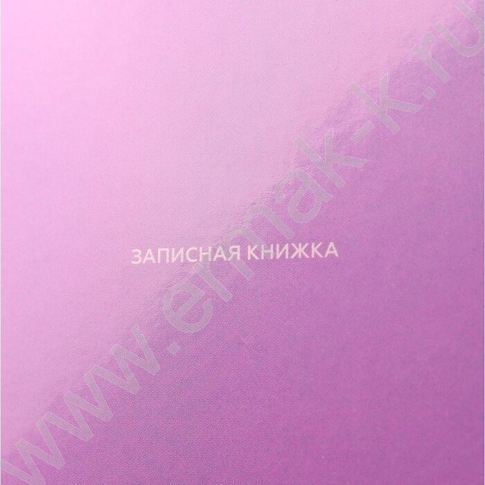 Зап. книжка  64л А6 тв.обл. "Пастельный однотонный-1" /глянец/ | Фото 5