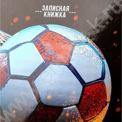 Зап. книжка  64л А6 тв.обл. "Футбольная тема-6" /глянец/ NEW | Фото 5