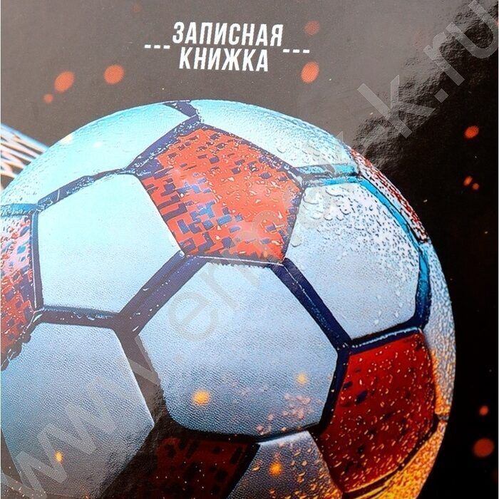Зап. книжка  64л А6 тв.обл. "Футбольная тема-6" /глянец/ | Фото 5