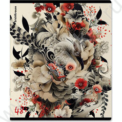 Тетрадь  48л клетка "Ink Style" /ассорти NEW | Фото 5