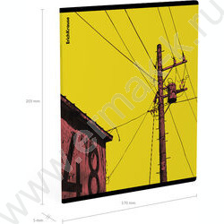 Тетрадь  48л клетка "Flash" /печать пантоном /ассорти NEW | Фото 8